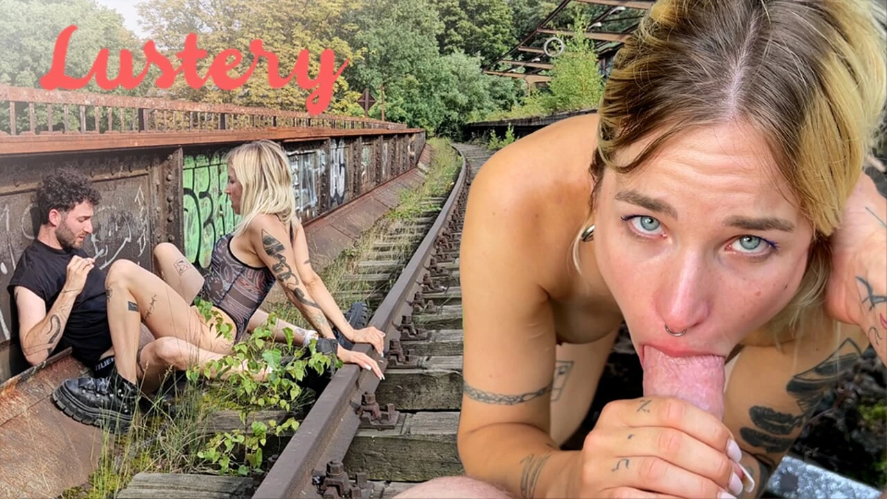 Alternative Amateurs Fuck & Squirt On Abandoned Railway – Lustery