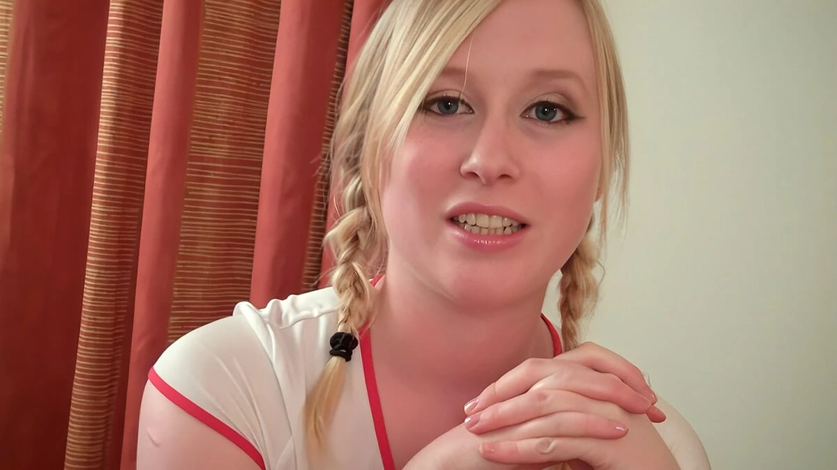 Willing and cute nurse helps bring an older patient off