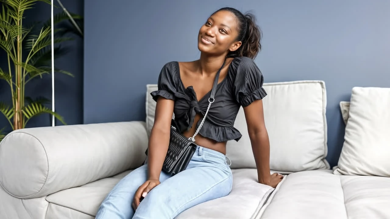 Cute 18yo Ebony Latina Pussy Banged Raw In Fake Modeling Audition