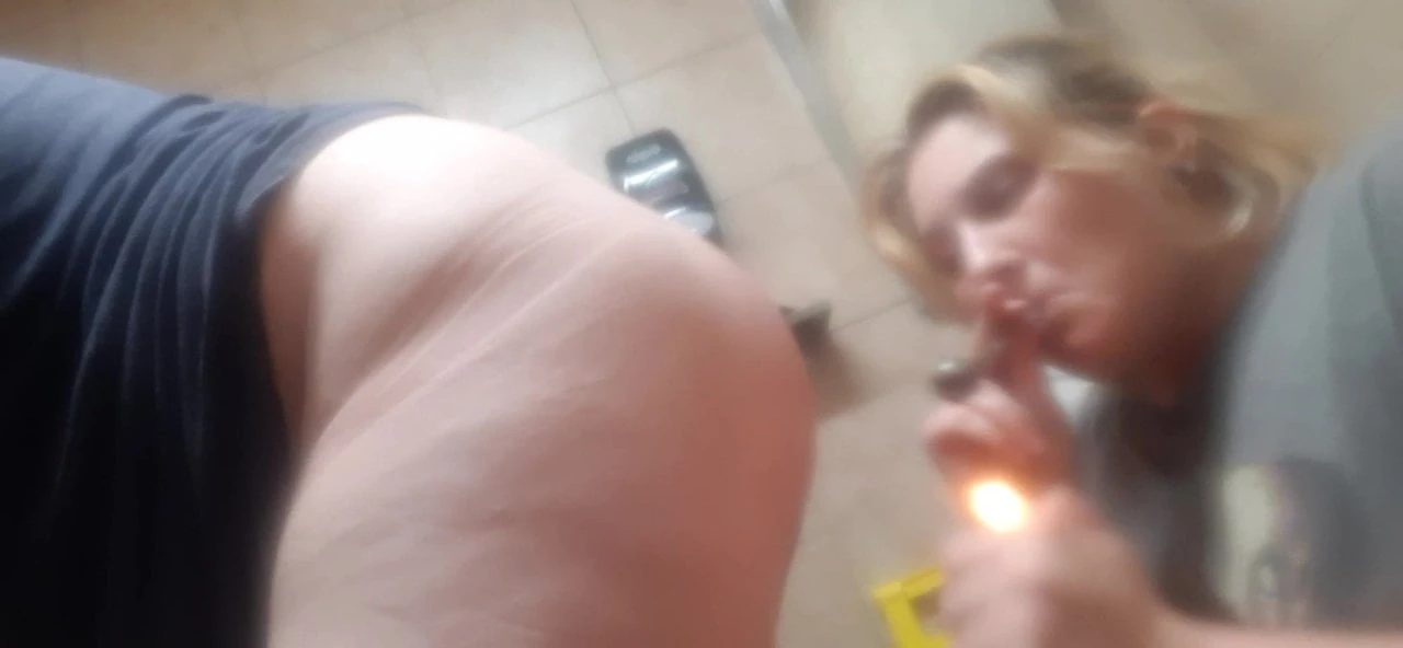 Bathroom pegging and clouds