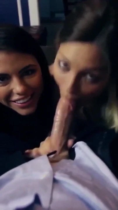 I get sucked by two bitches in need of cock