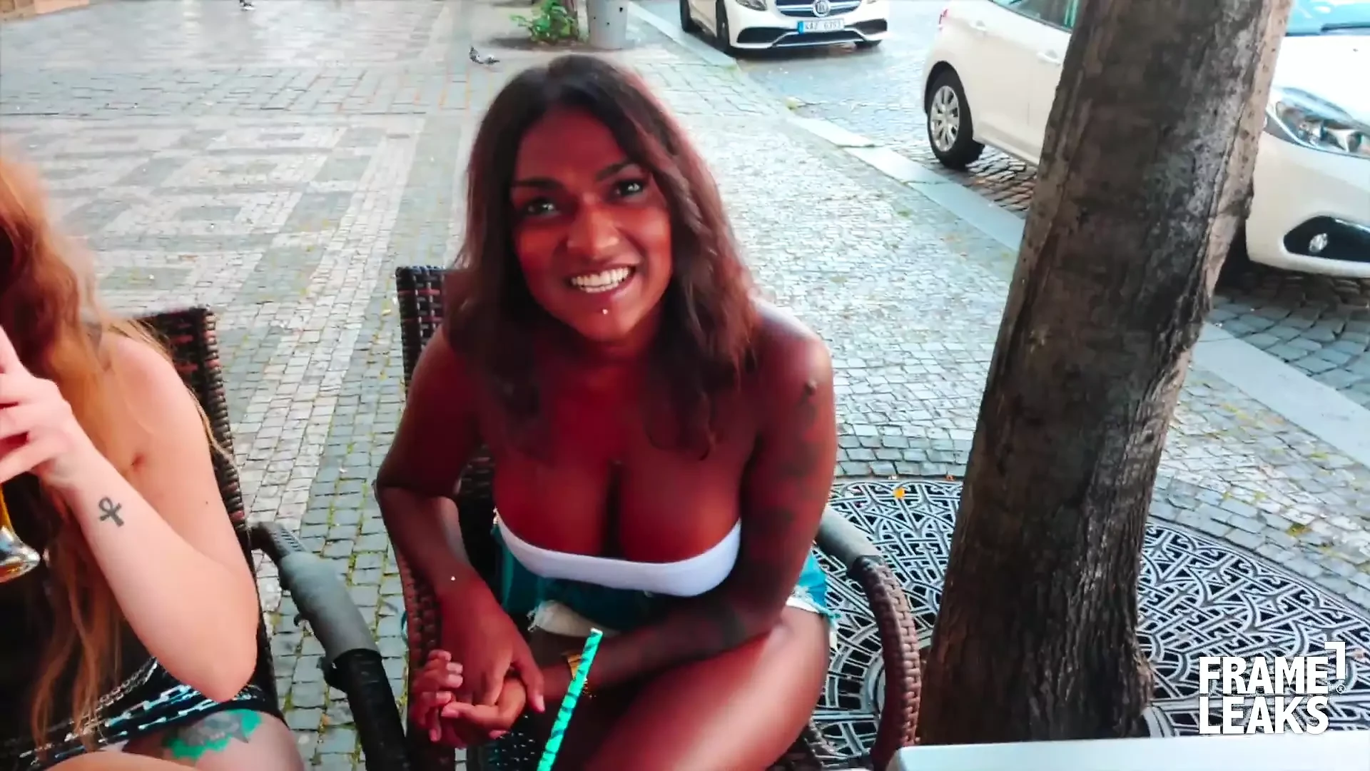 The exotic Italian Saritha Olivieri takes Luca Ferrero’s huge cock