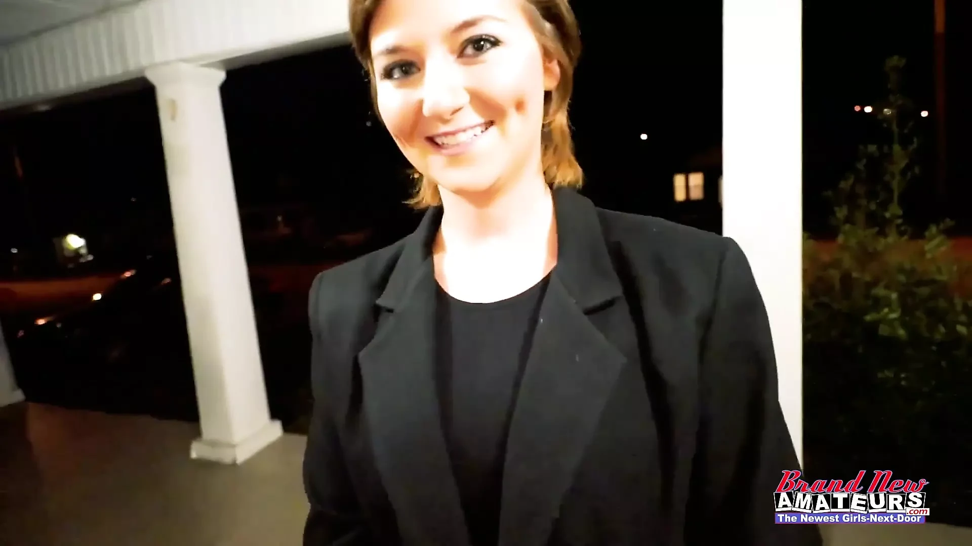 BrandNewAmateur – Beautiful Kylie gets naked and sucks cock for fake porn audition