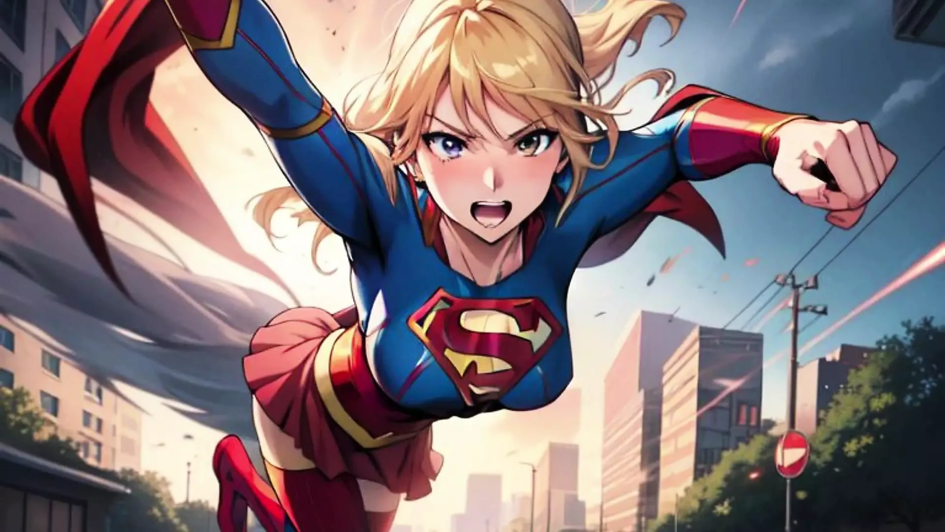 Supergirl Vs The Hulk – Veins of Justice