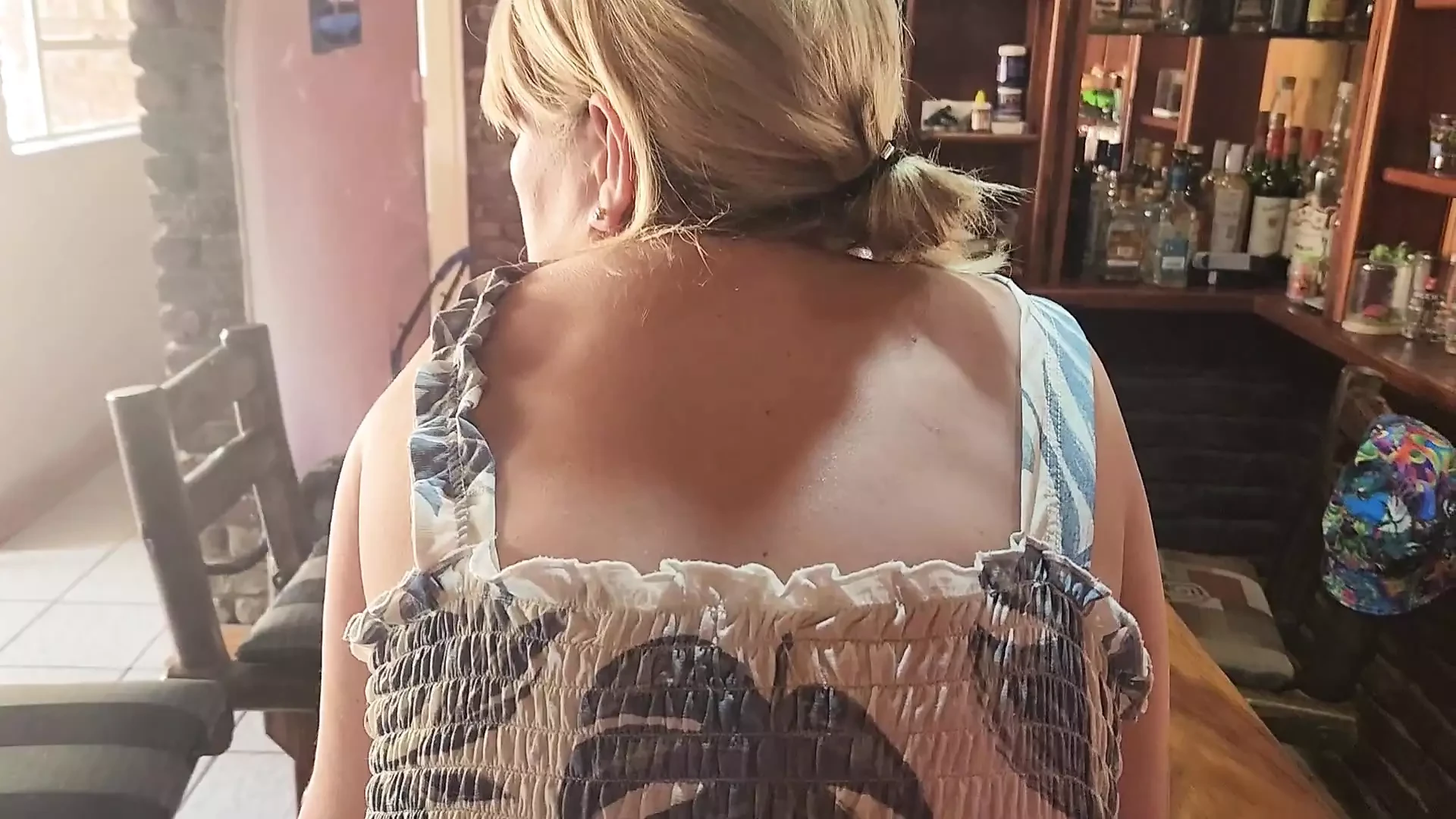 Just fooling around with my friends wife