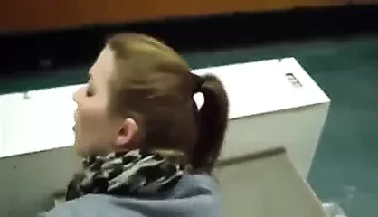 Public fuck in school