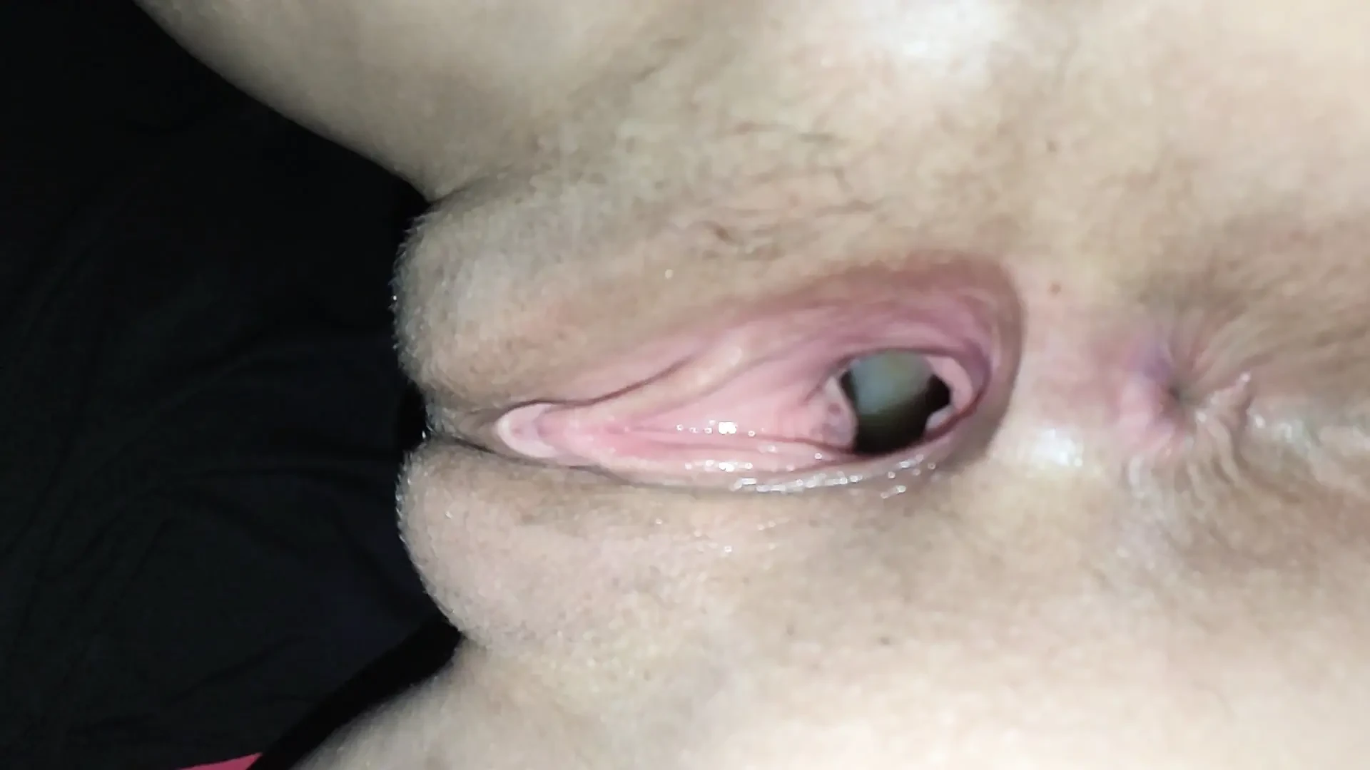 Doggy style sounds her pussy as the black cock enters