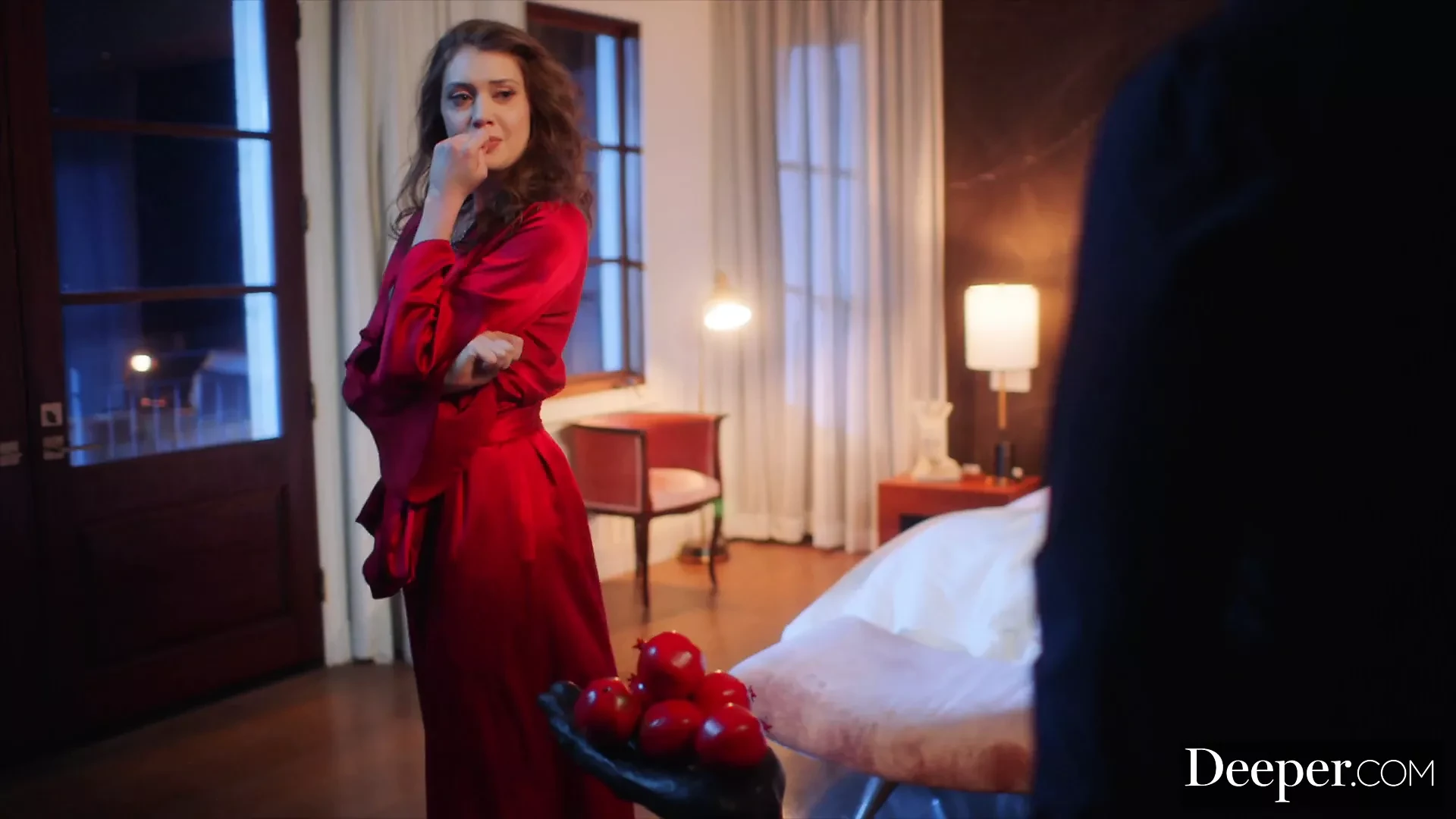 Deeper. Goddess Elena Koshka has passionate & volatile sex