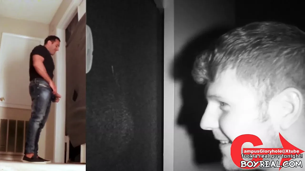 Hung Thick Uncut Dick At The Gloryhole