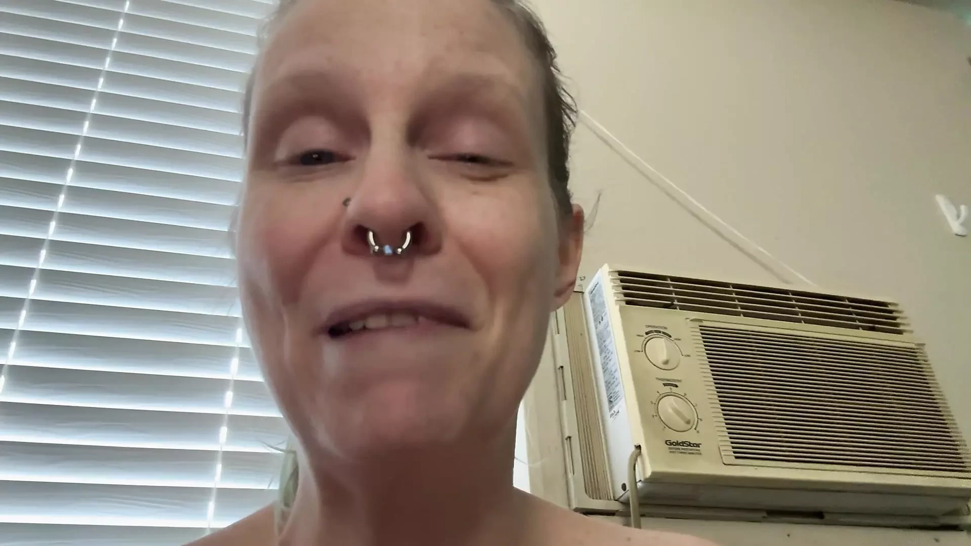 Trying Out My New Pirate Flogger on My Ass