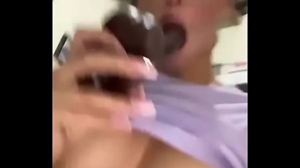Latina teen jams dildo in her throat trying to gag