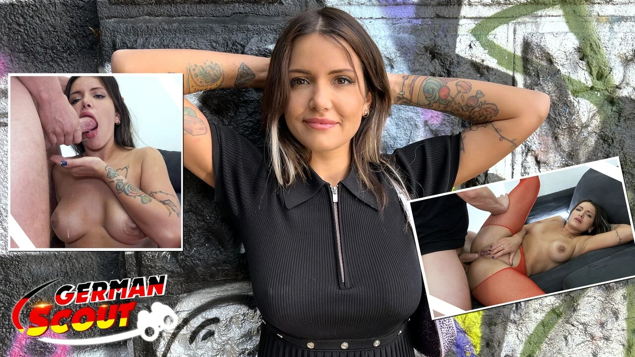 GERMAN SCOUT – First Anal at Pickup Casting for Big Butt Teen Crystal Richi