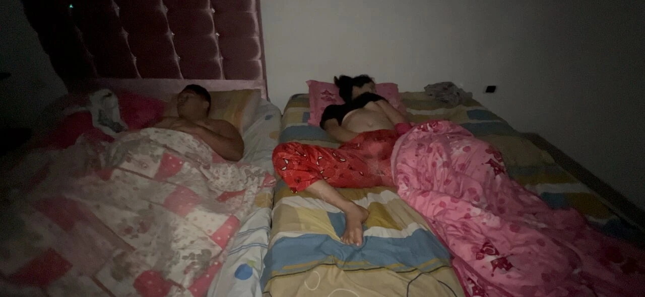 My husband's father fucks me when he sees me masturbating!