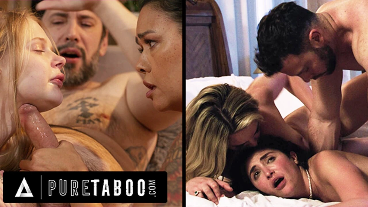 PURE TABOO MILFs Charlie Forde & Dana Vespoli Swapped Their Stepdaughters To Please Their Husbands