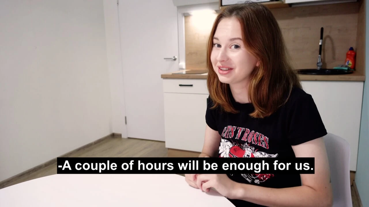 I’m going to have sex now, can you leave?