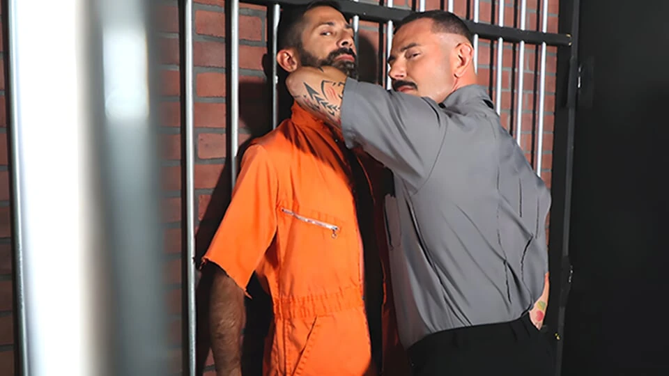 Edging in Jail with Max Sexystache & Enrique Yohel for ManUpFilms