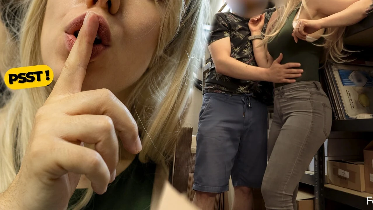 Camera Caught Me Cheating on My Husband in the Warehouse – Sneaking While Coworkers Passed By