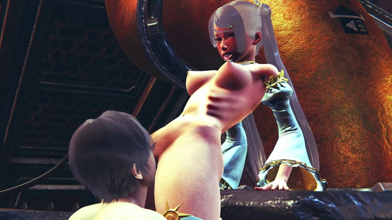 3D Hentai Animation Featuring Blue-Haired Princess – Kissing, Masturbation, and Intense Pussy Fingering POV Along with Licking