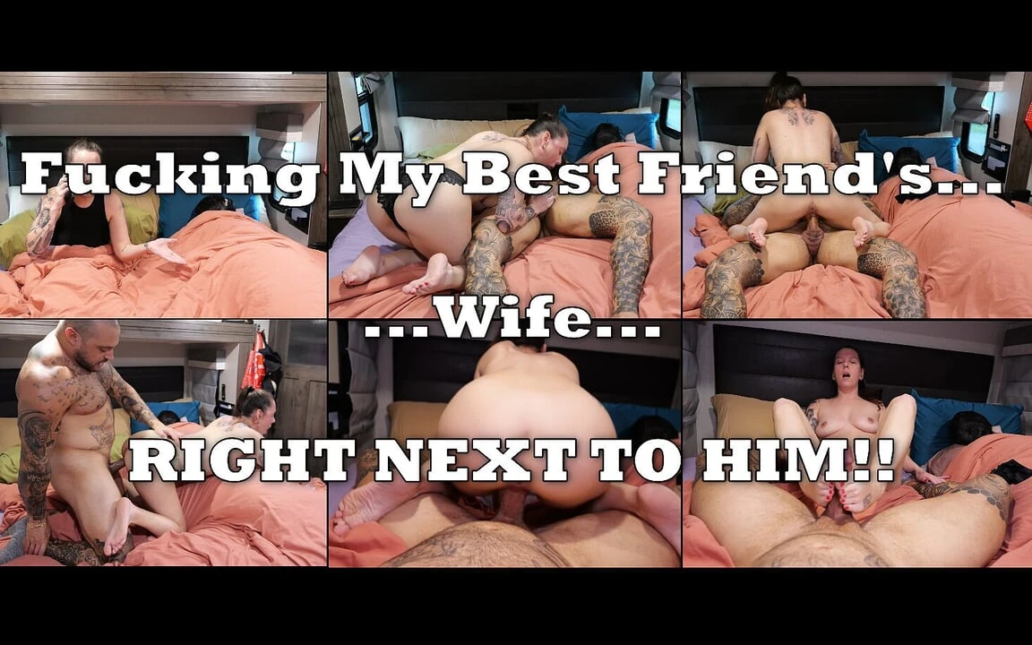 Fucking My Best Friend’s Wife Right Next to Him