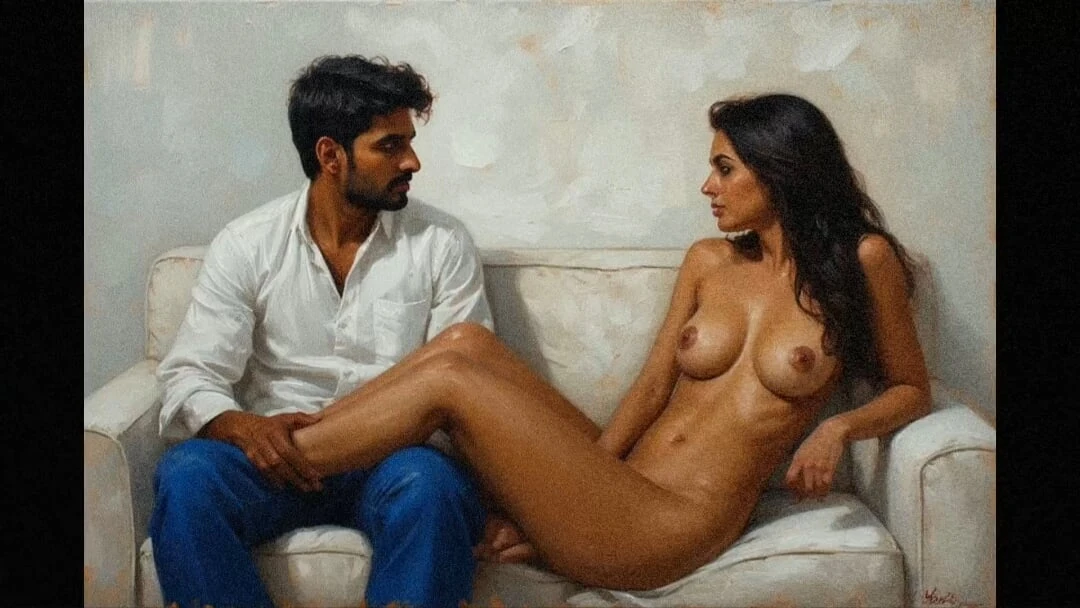 Kamala aunty fucking in forest with her worker cheating housewife