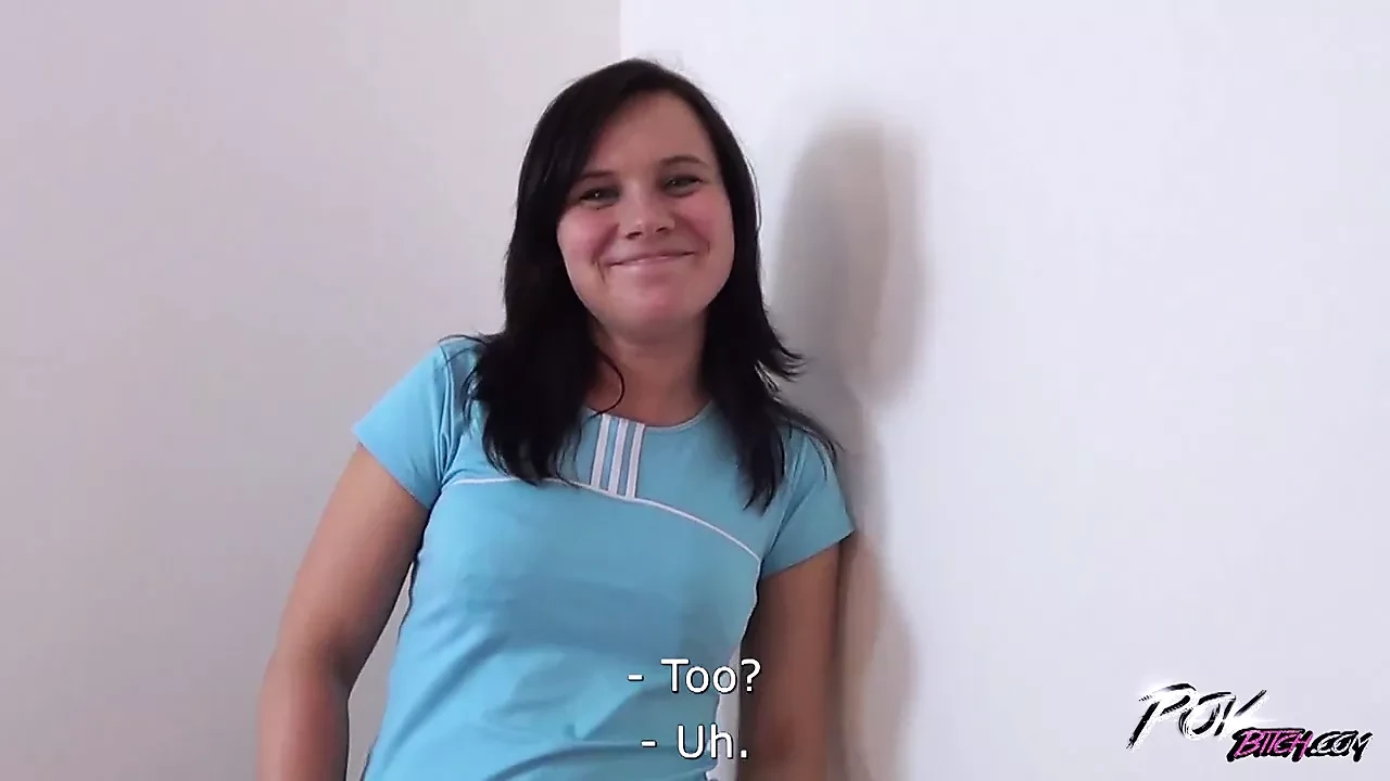 Povbitch – Wendy Moon creampied on first audition on camera