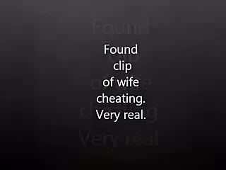 real cheating wife