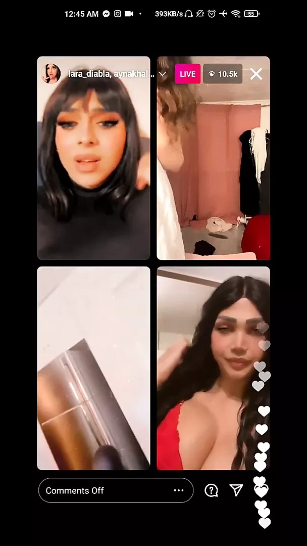 Arab instagram live dirty talk