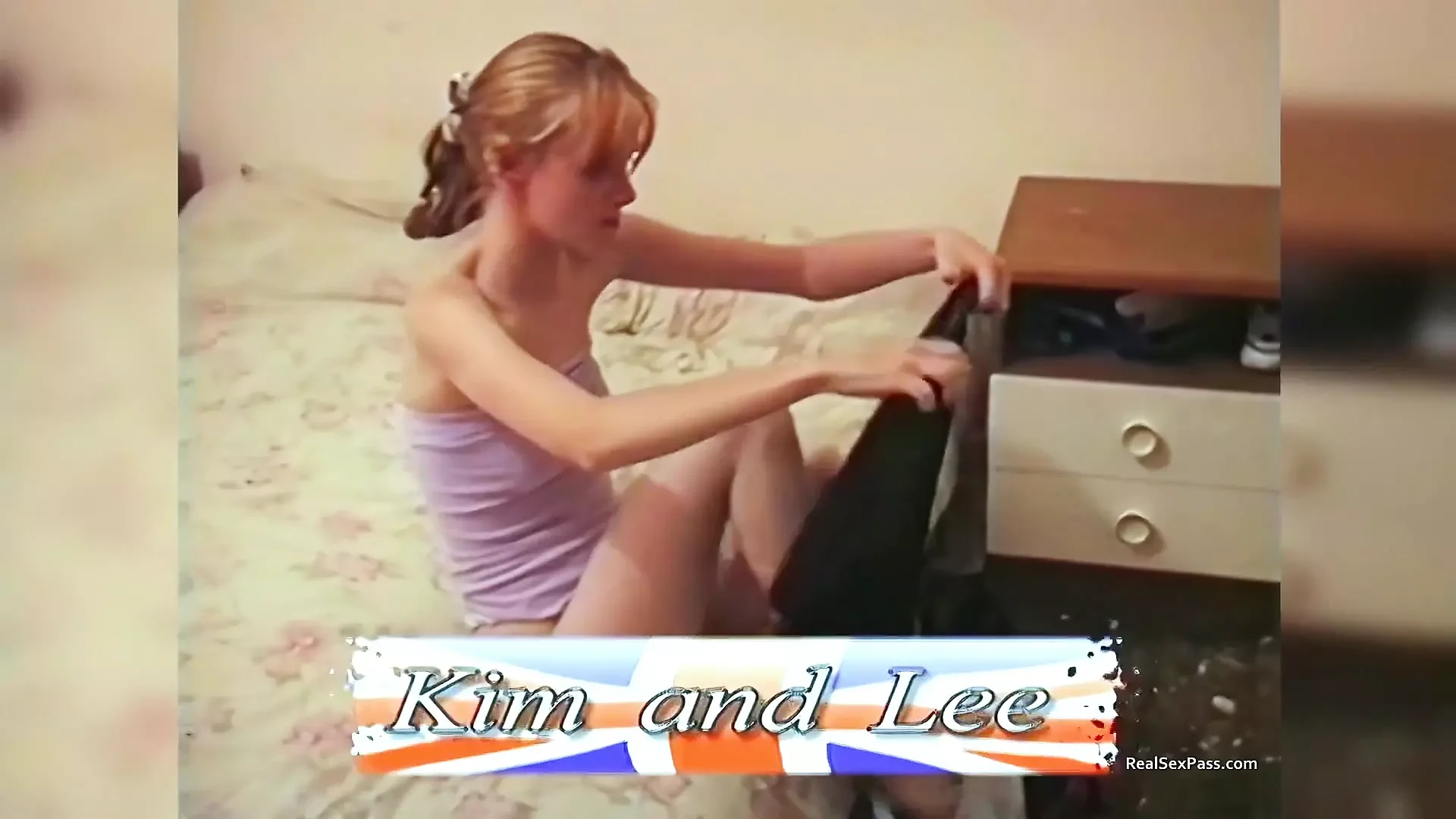 A Guy Fingers and Uses a Dildo on a Small Slim Amateur Before Having Sex