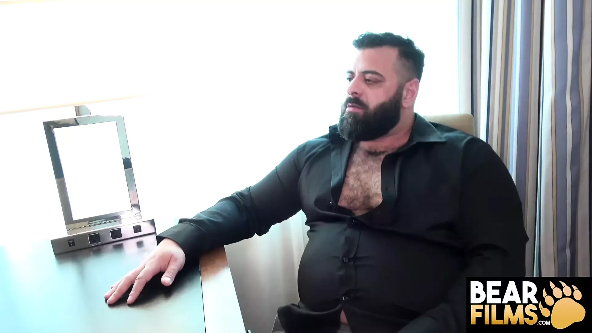 BEARFILMS Bearded Gay Soli Fucks Wrongskiy Tight Asshole