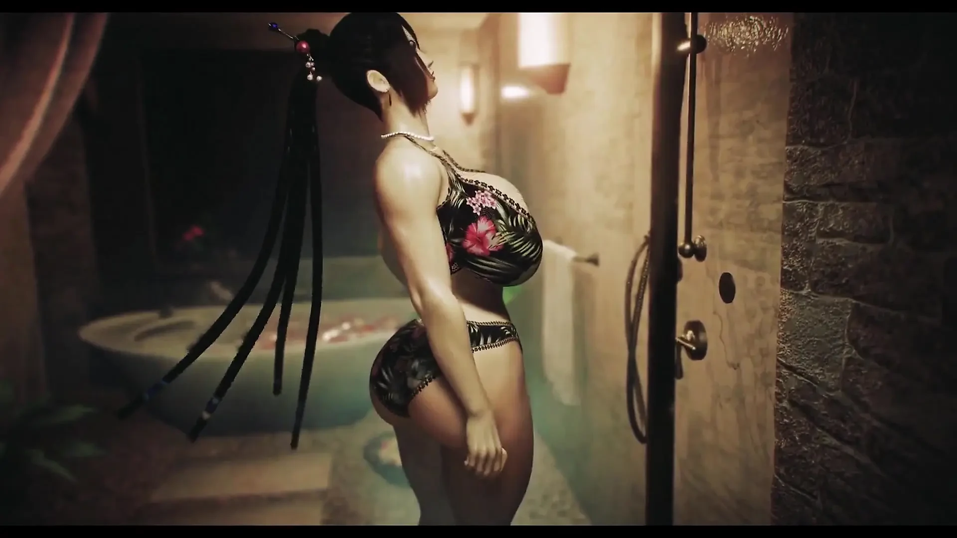 Lulu Bikini Special Shower