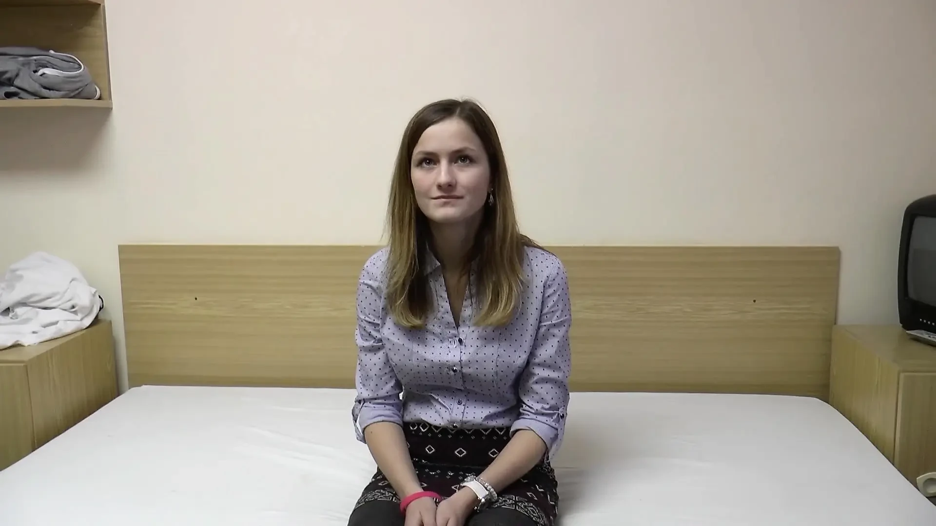 Amateur Teen Fuck and Blowjob First Time