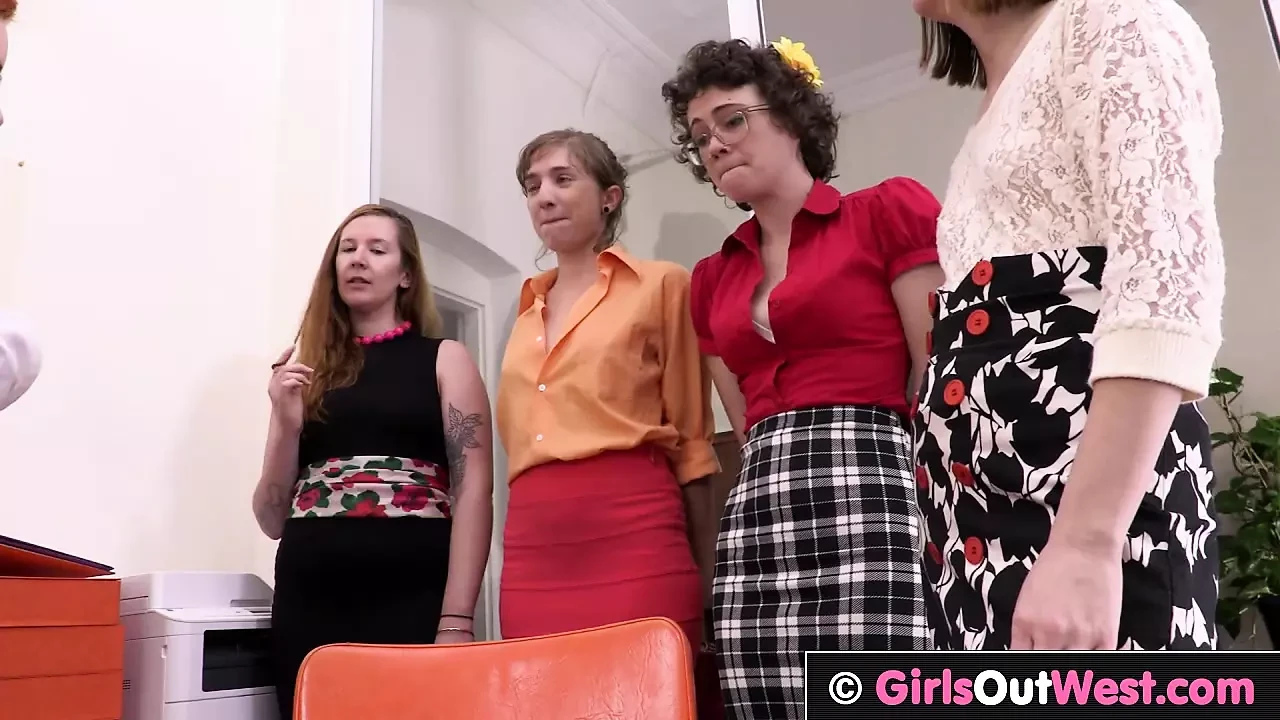 Chubby big titted boss has lesbian sex with secretary