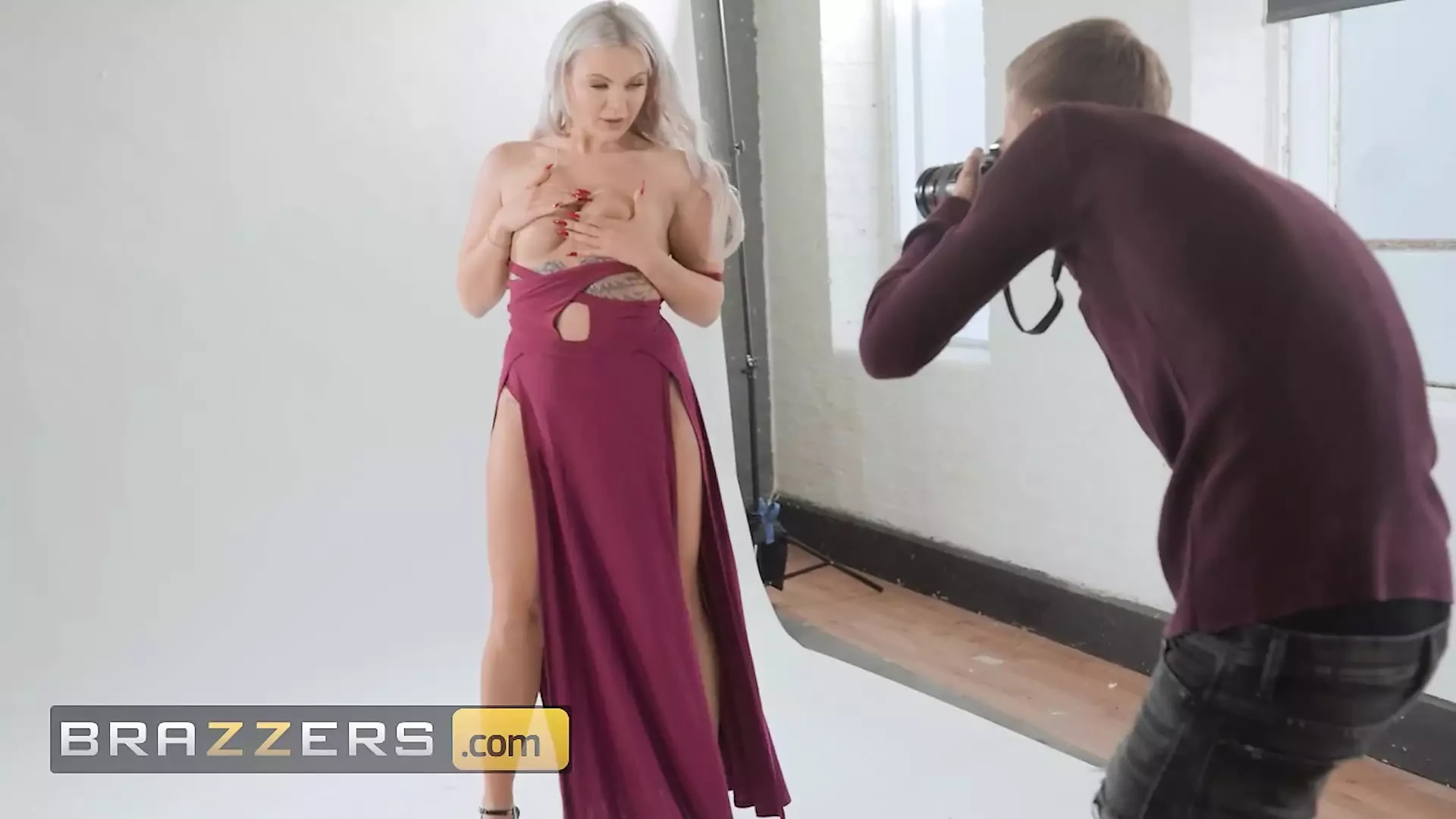 Lana Rose’s Photoshoot Gets A Lot Steamier Than Danny Expected When She Strips Down & Pulls Out His Dick – BRAZZERS