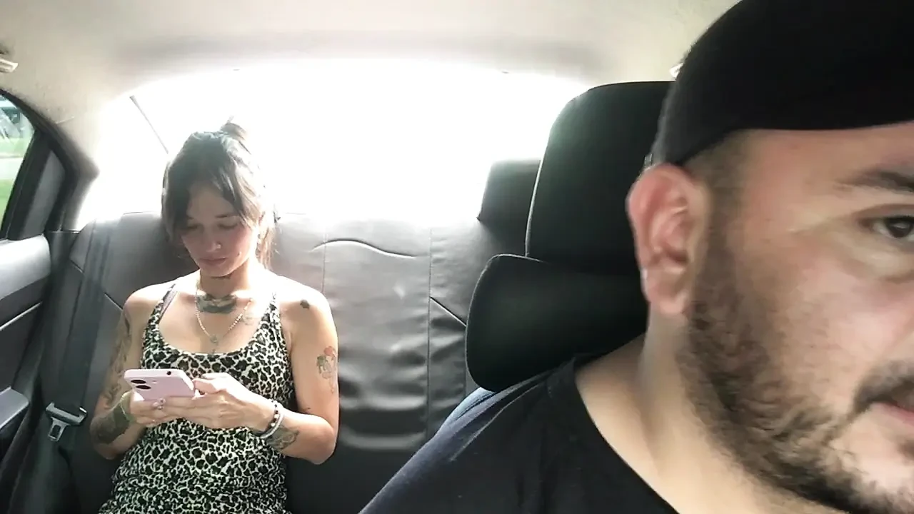 My friend asks me to fuck her on the way home.