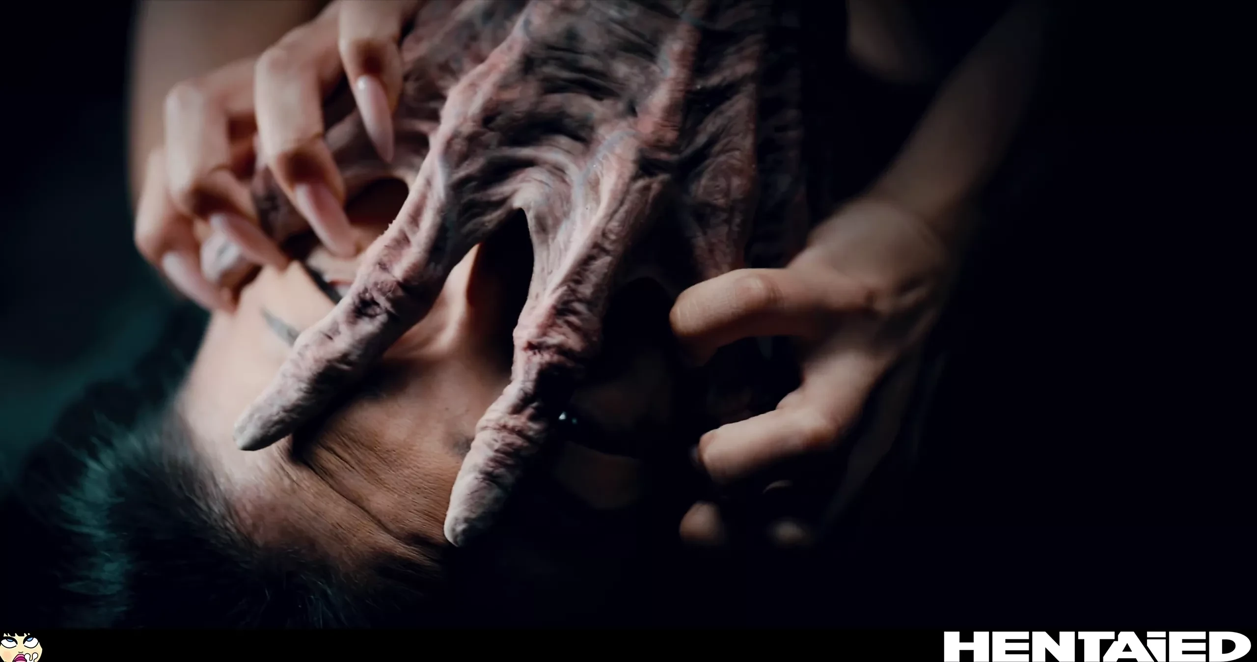 Real Life Hentai – Rae Lil Black fucked in her bed by monster