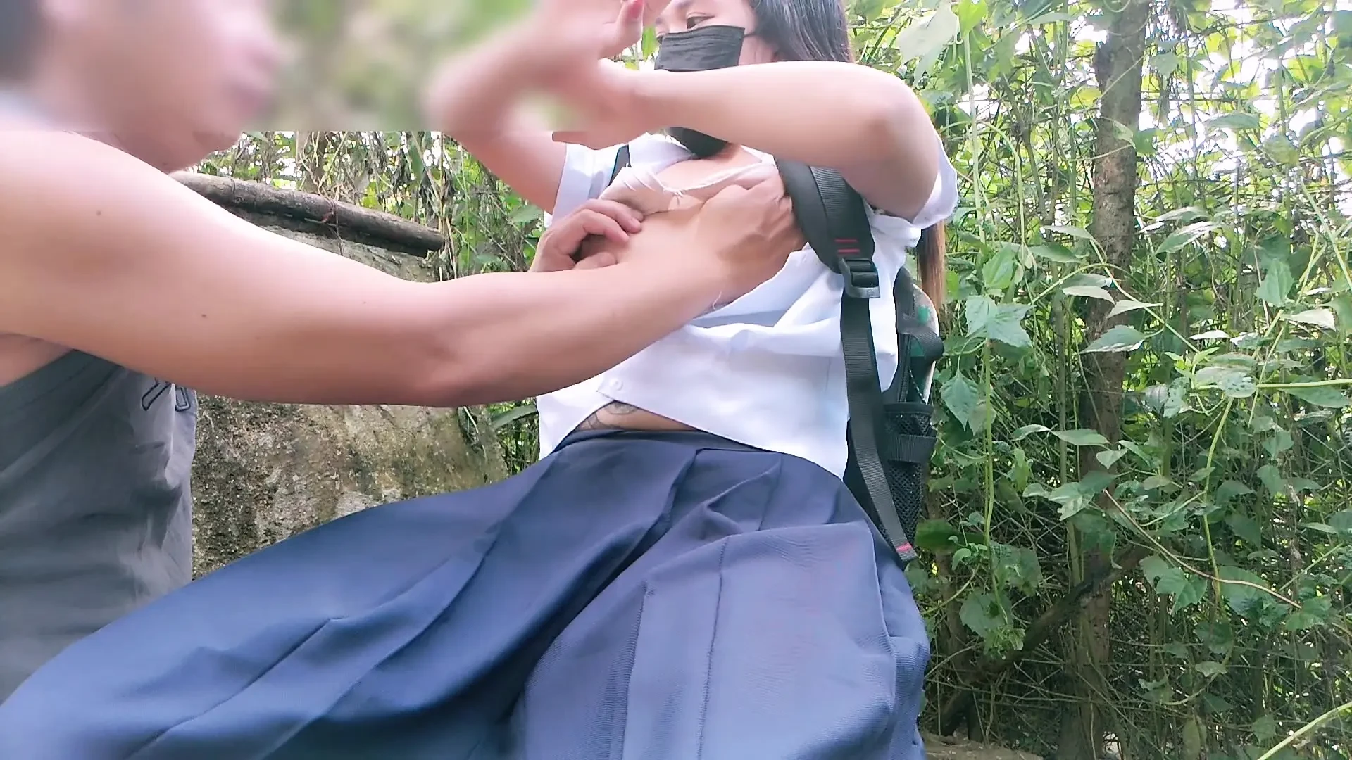 19 YEAR OLD SCHOOLGIRL FUCK ON PUBLIC BY FARMBOY VIRAL RISKY