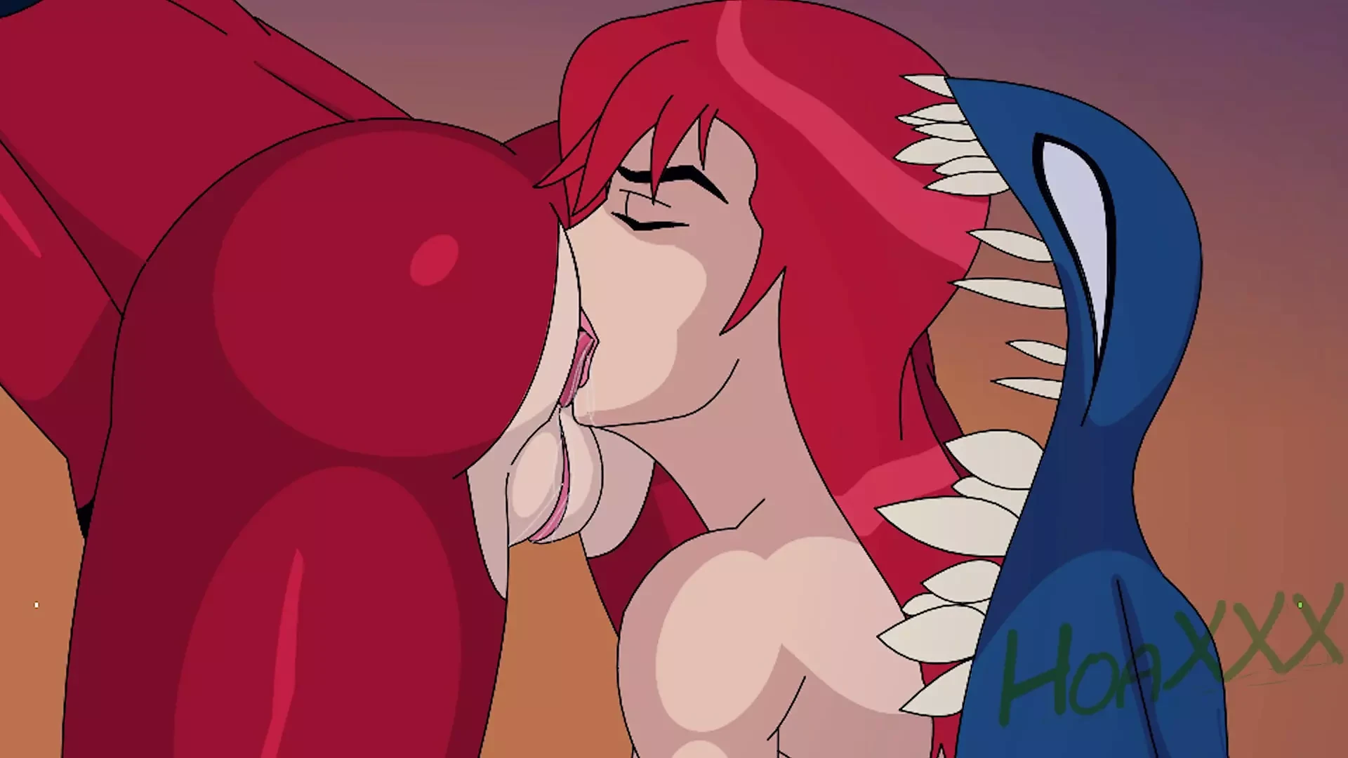 Marvel Spider-Woman and She-Venom Rimming