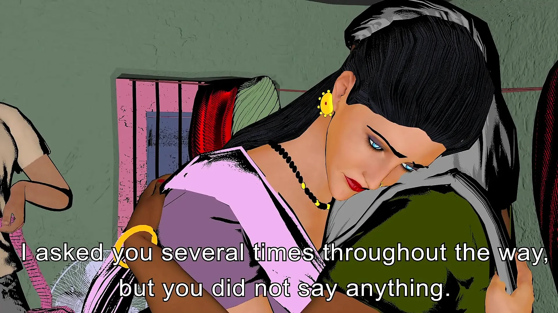 she is not happy with her marriage