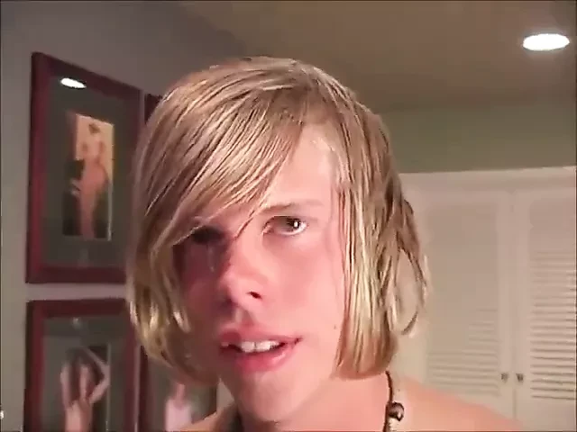 Porn casting young blond boy
