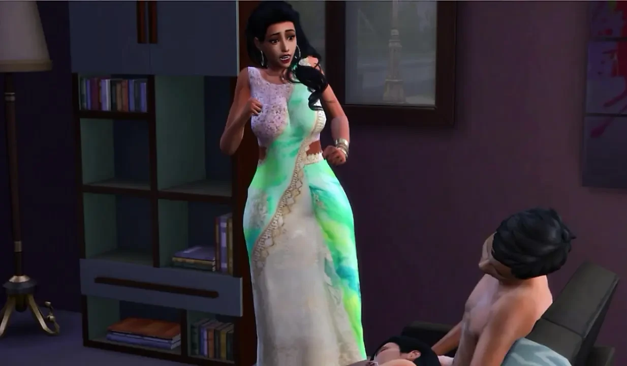 Fucking Step-Sister When Step-Aunty Walks In!