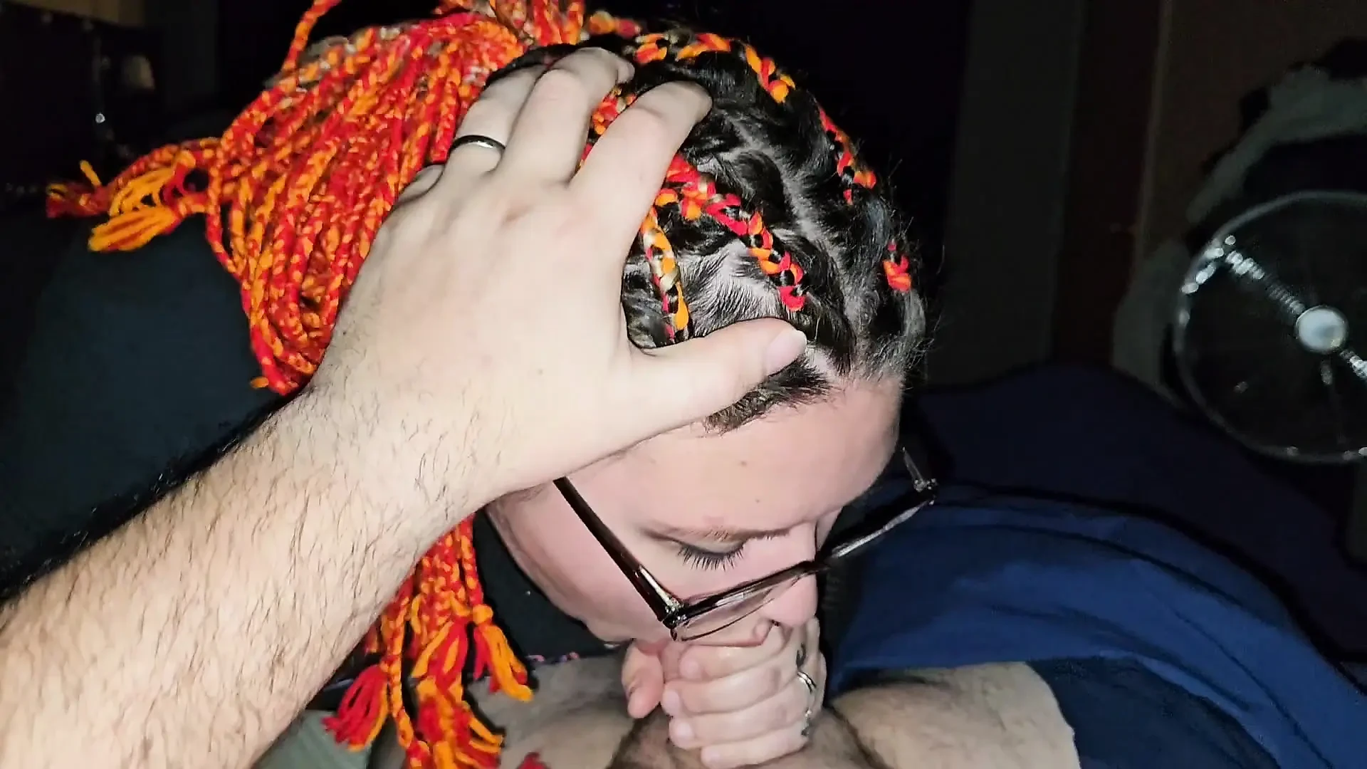 Waking him up in middle of the night bj