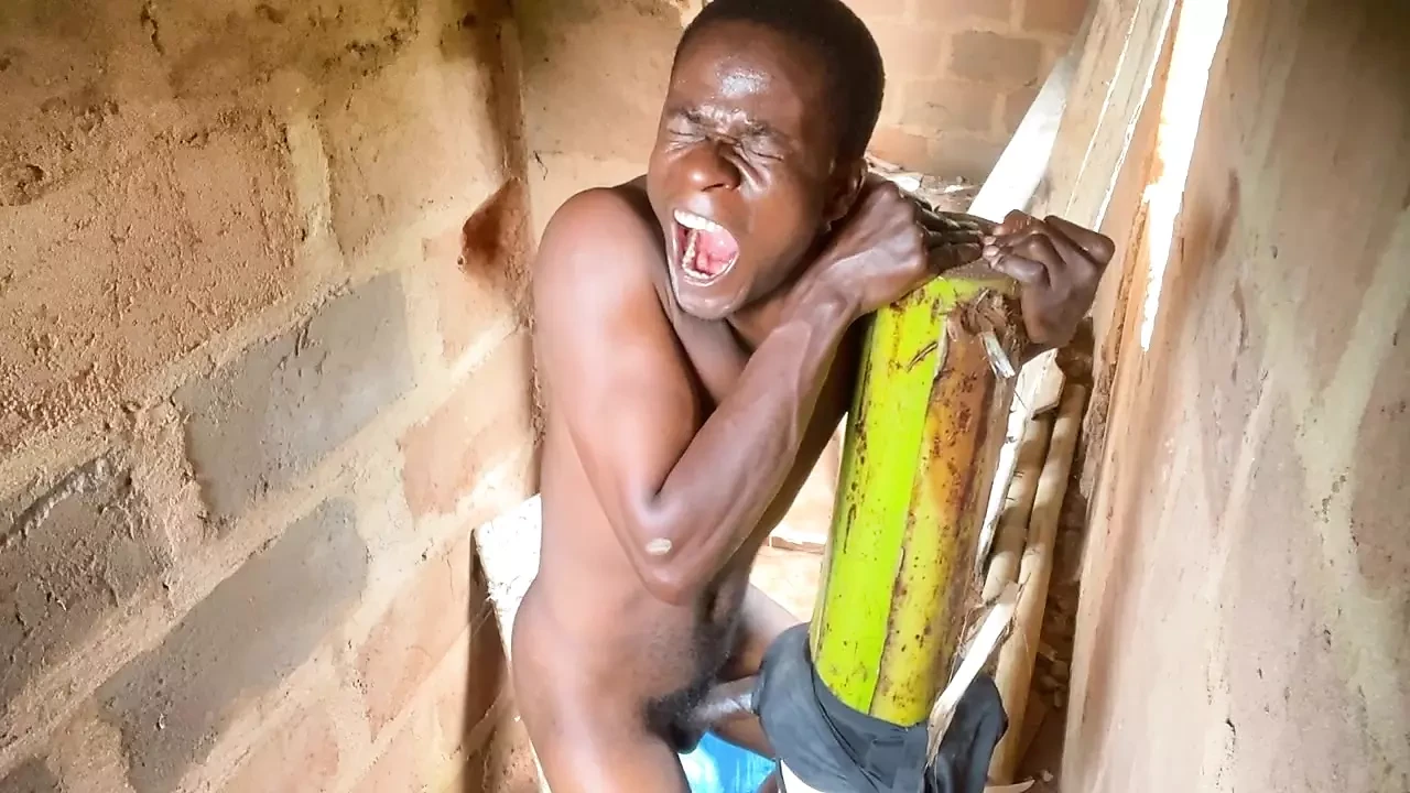 Young Man on uncompleted building doing what he no about