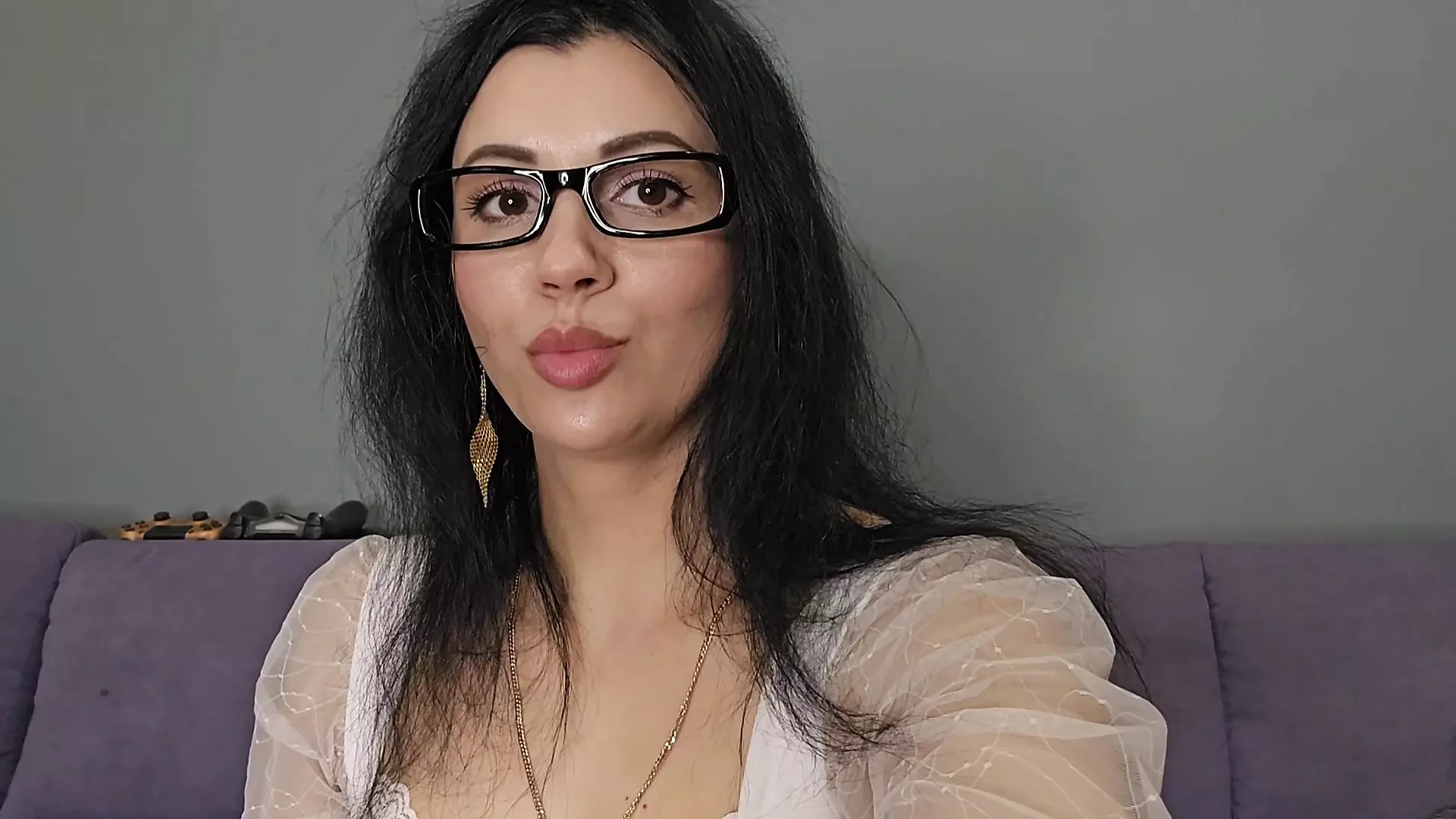 Father Sent His Personal Whore Instead of a Computer Tutor. Dildo Pussy Fucking, Stretching, Seduction, Dirty Talk, Heel