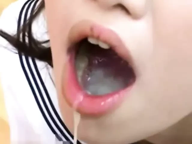 JAV Cum in Mouth