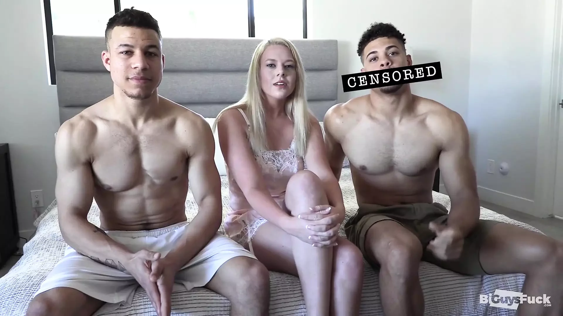 Huge Uncut Euro Cock Marcos Acosta Wrecks Tight Hole on Adam Von While Beautiful Ebony Destiny Mira Cums From Her Toy!