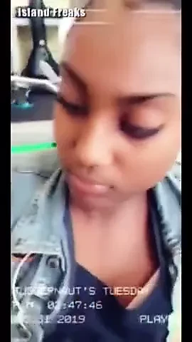 Pretty bajan girl first porn video