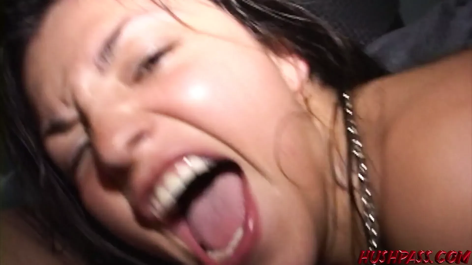 Alicia gives up her ASS to these horny Frat Boys