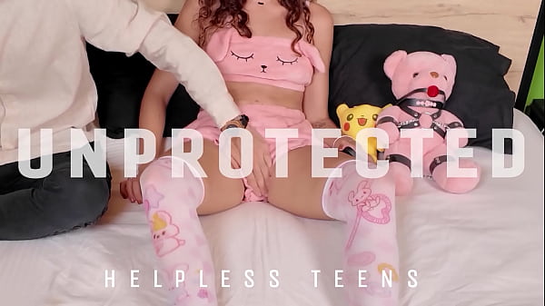 Innocent Teen learns how to give a handjob and use a Huge Dildo!