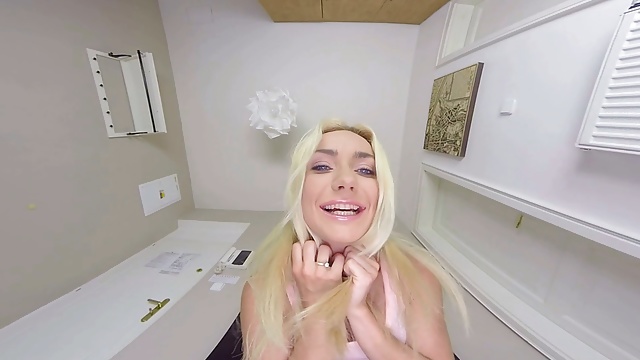 180 degree face sitting with cute Victoria