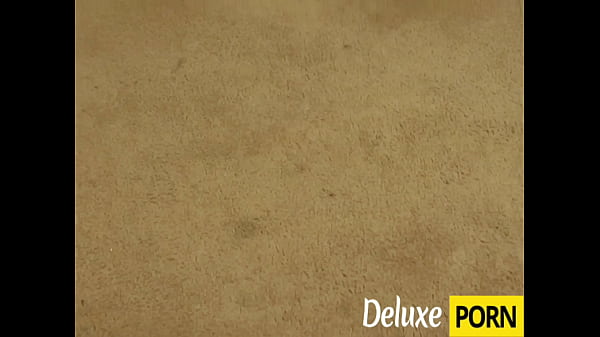 Trashy teen sucks massive cock